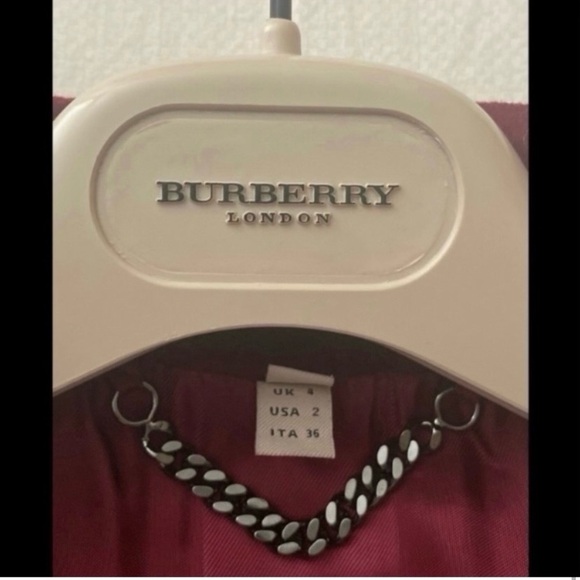 Burberry London Cashmere/Wool Double Breasted Coat - Picture 9 of 10